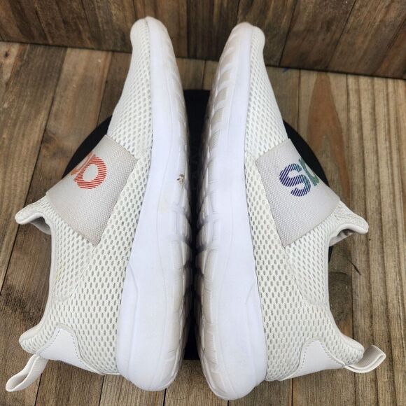 Adidas Lite Racer Adapt 4.0 Womens size 8 (Mens 7) White Athletic Running Shoes - Picture 6 of 10